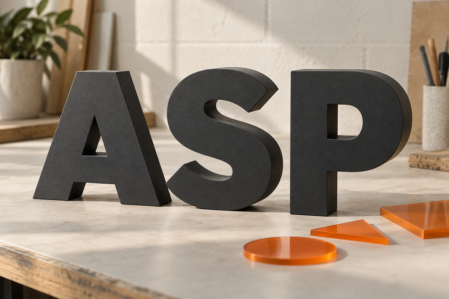 AI-generated concept: an illustrative custom sign and display concept.